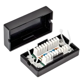 Caja de Conexión / Cat5e / IDC Krone / T568A-B / 66x36x26 mm / 2.6x1.4x1.0 in