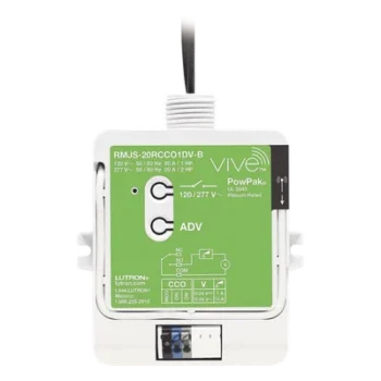 Módulo de Relevador Inalámbrico / 20 A / 120/277 V~ / Contacto Seco para HVAC / Clear Connect RF / Compatible con Pico y Vive Hub