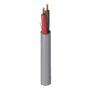 Cable Multiuso / 2x16 AWG / 305m (1000 pies) / Gris / Seguridad y Control de Acceso