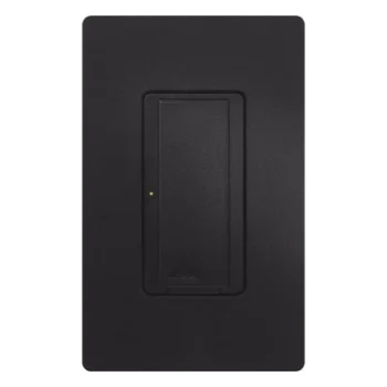 Switch de Pared Inteligente / 8 A Iluminación / 1/4 HP Motores / 120 V / Multilocación / RF 431-437 MHz / Midnight