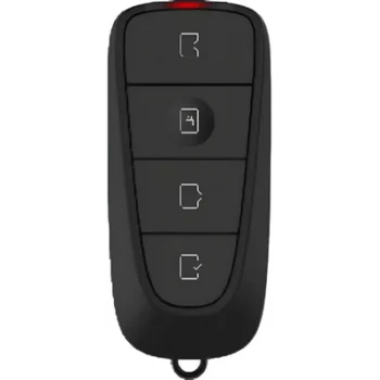 Control Remoto Tipo Llavero / 433 MHz / 4 Botones / LED Indicador / IP40 / 3.1' × 1.4' × 0.8'