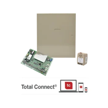 Panel de alarma comercial particionado / Hasta 250 zonas / 8 particiones / 250 usuarios / Compatible AlarmNet y V-Plex