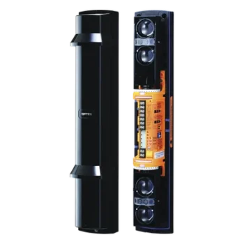 Barrera fotoeléctrica / 100 m (328 ft) / 4 rayos infrarrojos / 4 canales / Doble modulación / Control automático de potencia