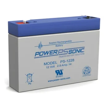 Batería de Respaldo AGM/VRLA / 12V 2.8Ah / Terminales F1 / Vida Útil 5 Años / Certificación UL