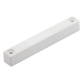 Imán para Contacto Magnético / Diseño Compacto / Plástico ABS / Color Blanco / Distancia entre Tornillos 88 mm