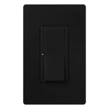 Switch de Paleta / Un Solo Polo / Multilocación / 120 V / 8 A / LED de Ubicación / Color Negro