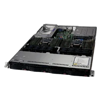 Servidor Rack / Xeon Silver 8-Core / 32GB DDR4 ECC / 8TB SATA + 4 Bahías Hot-Swap / GPU RTX A4000 16GB / 1U / Fuente Redundante 850W Titanium