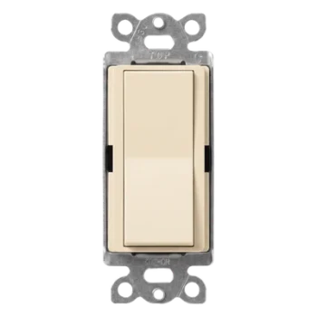 Interruptor de Paleta Unipolar / 15 A / 120-277 V / Iluminación y Motores / Terminales de Tornillo
