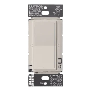 Atenuador de Pared Táctil / LED+ 250 W / 3 Vías / Neutro Requerido / RadioRA 3 / Taupe