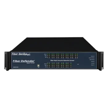 Sensor de Seguridad Perimetral por Fibra Óptica / Hasta 25 Zonas / 0 a 800 m (2,625 pies) de Protección / Rack 19" 2U