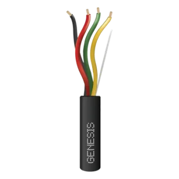 Cable FPL / 4x18 AWG / Carrete 305 m (1000 pies) / Direct Burial / Intemperie / Cobre Sólido