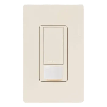 Sensor de movimiento + apagador / Maestro / XCT PIR / Cobertura 83 m² máx, 37 m² mín / 120 V / 2 A / LED-CFL-Inc-Hal / Biscuit