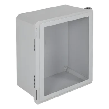 Gabinete de Fibra de Vidrio / IP66 / 554 x 461 x 263 mm / Puerta Transparente Removible / 1.82 x 1.51 x 0.86 ft
