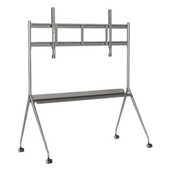 Soporte de Piso Móvil para Pantallas / 75" y 86" / Carga 100 kg / VESA 400x200 a 600x400 / Estructura Metálica 21.2 kg