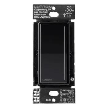 Atenuador auxiliar RF / Panel táctil / 120 V / Multi-ubicación 3-4 vías y escalera / RadioRA 3 Sunnata