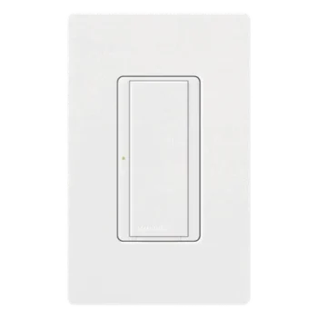 Interruptor electrónico on/off / 120 V~ 60 Hz / 8 A máx / iluminación y ventilador / multilocalización con hasta 9 accesorios MA-AS / Maestro / blanco