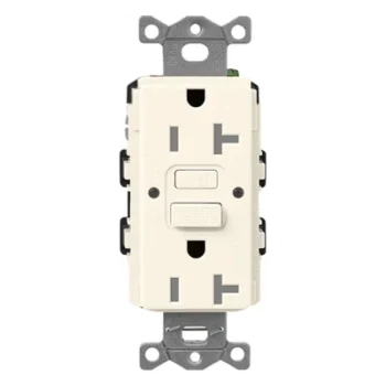 Receptáculo GFCI / 15 A / 125 V / Autoprueba Automática / Tamper-Resistant / Color Biscuit