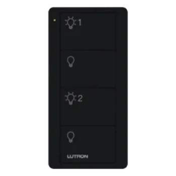 Control Pico / 4 botones / RF Clear Connect / batería CR2032 (10 años) / alcance 9 m a través de muros / Caseta, RA2 Select, RadioRA 2/3, HomeWorks QS/QSX