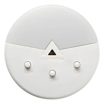 Sensor de Luz Natural Inalámbrico / Rango 0-1600 lx / Alcance 18 m (59.1 ft) en Línea de Vista / Montaje en Techo / Batería 10 Años
