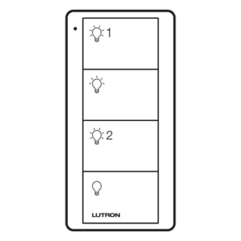 Control remoto Pico / 4 botones / 2 grupos / Clear Connect RF / CR2032 10 años / Multi-sistema Lutron