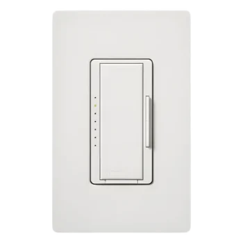 Atenuador RF Maestro / PRO LED+ / 250 W LED-CFL / 500 W-VA INC-HAL-ELV / 400 VA MLV / Fase seleccionable / Neutro opcional / 120 V / RadioRA 2 y RA2 Select