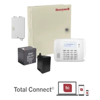 Kit de alarma / Panel Vista-48LA / Comunicador celular LTE / Batería de respaldo / Transformador / AlarmNet