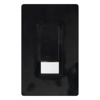Switch con sensor de ocupación PIR / 5 A iluminación, 3 A ventilador / 120 V / unipolar o 3 vías / tecnología XCT / cobertura 81 m² / satinado Midnight