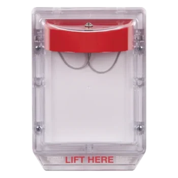 Cubierta Protectora de Policarbonato / Con Bocina 95-105 dB / Montaje Empotrado / Sin Espaciador / Sin Etiqueta / Cumple UL/cUL y ADA