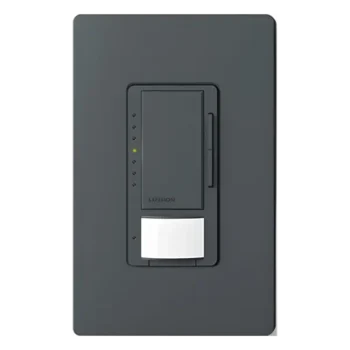 Atenuador con sensor de ocupación / 120 V~ / 600 W INC-HAL / 150 W LED-CFL / PIR 180° / cobertura 9 x 9 m / unipolar o multilocalización