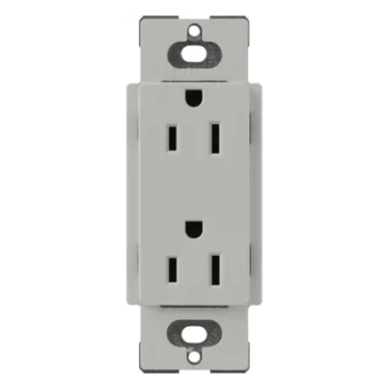 Receptáculo dúplex / 15 A / 125 V / Uso doméstico y comercial / Diseño compacto