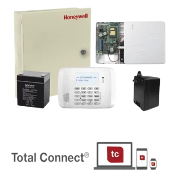 Kit de alarma / Panel Vista-48LA / Comunicador dual IP + celular / AlarmNet / Total Connect