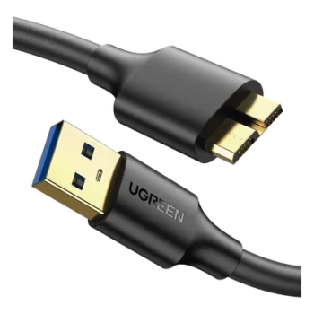 Cable Adaptador USB-A a Micro USB-B / USB 3.0 / 5 Gbps / 0.5 m (1.64 ft) / Carga y Sincronización / Blindaje Múltiple / 22 AWG