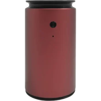 Difusor de Aromas Portátil para Auto y Hogar / 20 ml / Atomización Sin Agua / Batería Recargable Type-C / 3 Modos / Aluminio Color Vino