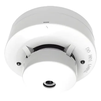 Detector de Humo Fotoeléctrico / No Direccionable de 4 Hilos / LED 360° / DC 12 V / Buzzer Integrado / Algoritmos de Discriminación Avanzada