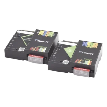 Convertidor de lectora para control de acceso (cableado a inalámbrico) / 1 Wiegand / 2 Relevadores / 2 Entradas / Atraviesa hasta 1.6 KM En Construcción o Material