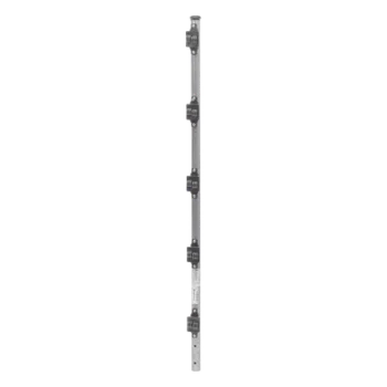 Poste de Paso para Cerca Electrificada / Tubo Galvanizado Cal. 18 / 1 m (3.3 ft) de Altura / 1' de Diámetro / 5 Aisladores Incluidos