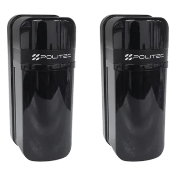 Detector Fotoeléctrico / Alcance 60 m (196.9 ft) Exterior / 350 m (1148.3 ft) Interior / Batería 36 Meses / Alineación Óptico-Acustica / 4 Canales / Doble Rayo Infrarrojo