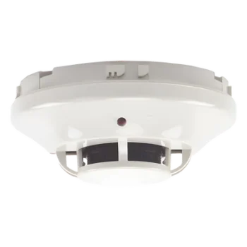 Detector de Humo Fotoeléctrico con Termistor Térmico / 24VDC / 57°C Fijo / Bajo Perfil / 2 in Altura x 6.2 in Diámetro