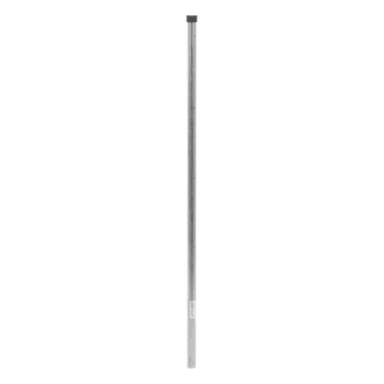 Poste de Esquina para Cerca Electrificada / Tubo Galvanizado 1" Calibre 18 / Altura 1 m (3.3 ft) / 5 Perforaciones para Aisladores
