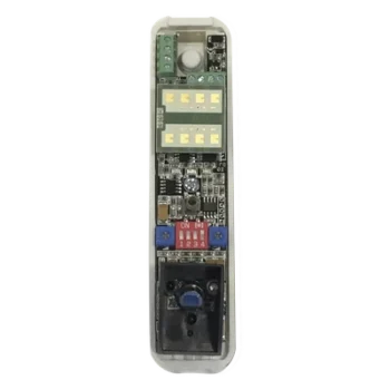 Sensor de Doble Tecnología / Cobertura Cortina 1-12 m (3.3-39.4 ft) / PIR & Microondas 24 GHz / Anti-enmascaramiento / Interior y Exterior / Inmunidad Mascotas 10 kg