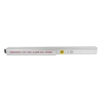 Barra de Emergencia / Cerrojo con Alarma / Resistente al Fuego 3 hrs / UL Grado 1 / Ajustable 29 a 36 pulgadas / Acabado Aluminio