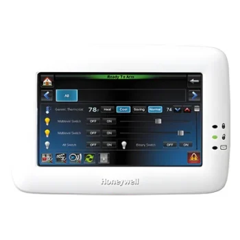 TouchCenter / Pantalla Táctil 7 pulg / Z-Wave / Compatible Paneles VISTA / Uso Interior