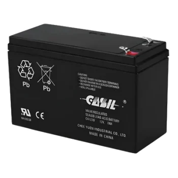 Batería recargable SLA / 12 V / 7 Ah / Terminales tipo faston T1-T2 / Respaldo de energía