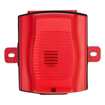 Sirena / Exterior Serie K / 12-24 Vcc / hasta 93 dBA / 9 tonos y volúmenes / NEMA 4X / Rojo