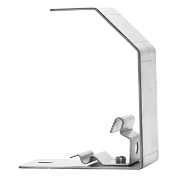 Estribo de Suspensión / Charolas 50 y 100 mm / Acabado Electro Zinc / Fijación Directa / Espacios Reducidos