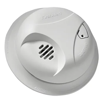 Detector de Humo Autónomo, No Requiere Panel, Con Botón para Silenciar, Sensor por Ionización