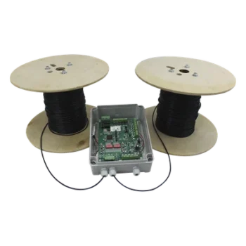 MICALERT Cable Sensor para Paredes, Rejas Rigidas o barandales / 2 zonas de 305 metros / 610 Metros de Protección Total