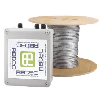 Kit de Cable Sensor Perimetral IRONCLAD para Cercas Ciclónicas / 152 METROS / 1 ZONA / Sin Falsas Alarmas por Viento / TODO Incluido