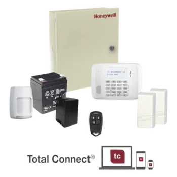 Kit de alarma inalámbrico / Panel VISTA-48 / 8 zonas cableadas + 40 inalámbricas / Comunicador 4+2 y Contact ID