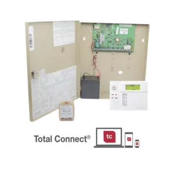 Panel VISTA-21iP / 8 zonas alámbricas (exp. a 48) / Comunicador IP AlarmNet / 2 particiones / Compatible Total Connect